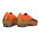 Chaussure Nike Mercurial Vapor 16 Elite FG Orange Or Noir