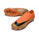 Chaussure Nike Mercurial Vapor 16 Elite FG Orange Or Noir
