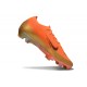 Chaussure Nike Mercurial Vapor 16 Elite FG Orange Or Noir
