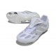 Adidas Predator Elite Fold-over Tongue FG Blanc Argent