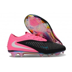 Chaussures Nike Phantom 6 Elite Low FG Noir Rose