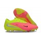 Chaussures Nike Phantom 6 Elite Low FG Rose Limelight