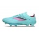 Crampons de Football adidas F50+ Elite FG Bleu