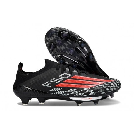 Crampons de Football adidas F50+ Elite FG Noir Rouge