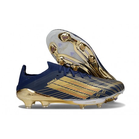 Crampons de Football adidas F50+ Elite FG Noir Or