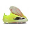 Chaussure Adidas F50 Elite Sans Lacets FG Jaune Noir