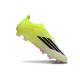 Chaussure Adidas F50 Elite Sans Lacets FG Jaune Noir