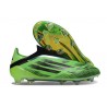 Chaussure Adidas F50 Elite Sans Lacets FG Vert Noir