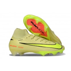 Chaussures Nike Mercurial Superfly X Elite FG Jaune