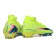 Chaussures Nike Mercurial Superfly X Elite FG Limalight Voltio Bleu