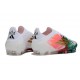 Chaussures adidas F50 Elite FG Blanc Rose Vert Or