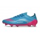 adidas F50 Elite FG X MESSI Aqua Flash Rose Lucide Cyan Lucide