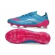 adidas F50 Elite FG X MESSI Aqua Flash Rose Lucide Cyan Lucide