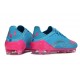 adidas F50 Elite FG X MESSI Aqua Flash Rose Lucide Cyan Lucide