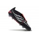 Crampon Adidas Predator 26 Elite FT FG Noir Blanc Rouge