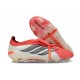 Crampon Adidas Predator 26 Elite FT FG Rouge Lucide Noir Blanc Ftwr