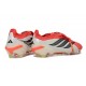 Crampon Adidas Predator 26 Elite FT FG Rouge Lucide Noir Blanc Ftwr