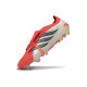 Crampon Adidas Predator 26 Elite FT FG Rouge Lucide Noir Blanc Ftwr