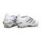 Crampon Adidas Predator 26 Elite FT FG Blanc Argent