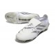 Crampon Adidas Predator 26 Elite FT FG Blanc Argent