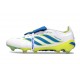 Crampon Adidas Predator 26 Elite FT FG Blanc Bleu Jaune