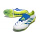 Crampon Adidas Predator 26 Elite FT FG Blanc Bleu Jaune