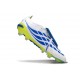 Crampon Adidas Predator 26 Elite FT FG Blanc Bleu Jaune