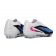 Chaussures Nike Phantom 6 Elite Low FG Bleu Rapide Rose Explosif Blanc