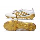 Crampon Adidas Predator 26 Elite FT FG Blanc Or