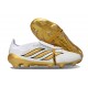 Crampon Adidas Predator 26 Elite FT FG Blanc Or