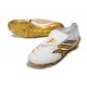 Crampon Adidas Predator 26 Elite FT FG Blanc Or
