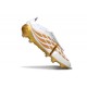 Crampon Adidas Predator 26 Elite FT FG Blanc Or