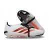 Crampon Adidas Predator 26 Elite FT FG Blanc Rouge Noir