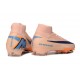 Nike Air Zoom Mercurial Superfly 10 Elite FG Orange Bleu