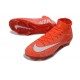 Nike Air Zoom Mercurial Superfly 10 Elite FG Rouge Blanc