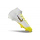 Nike Air Zoom Mercurial Superfly 10 Elite FG Blanc Jaune Or