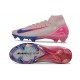Nike Air Zoom Mercurial Superfly 10 Elite FG Rose Bleu