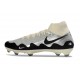 Nike Air Zoom Mercurial Superfly 10 Elite FG Blanc Argent Noir