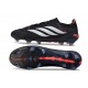 Adidas Predator 26 Elite FG Nouvelles Noir Blanc Rouge
