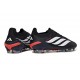 Adidas Predator 26 Elite FG Nouvelles Noir Blanc Rouge
