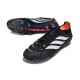 Adidas Predator 26 Elite FG Nouvelles Noir Blanc Rouge