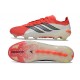 Adidas Predator 26 Elite FG Nouvelles Rouge Lucide Noir Blanc Ftwr