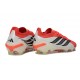 Adidas Predator 26 Elite FG Nouvelles Rouge Lucide Noir Blanc Ftwr