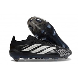 Adidas Predator 26 Elite FG Nouvelles Noir Blanc