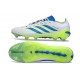 Adidas Predator 26 Elite FG Nouvelles Blanc Bleu