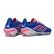 Adidas Predator 26 Elite FG Nouvelles Bleu Rose