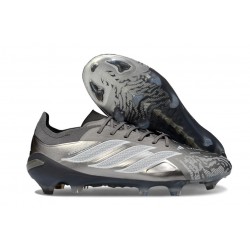 Adidas Predator 26 Elite FG Nouvelles Gris Argent