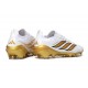 Adidas Predator 26 Elite FG Nouvelles Blanc Or