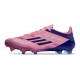 Crampons de Football adidas F50 Elite FG Rose Noir