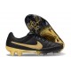 Chaussure de Foot Nike Tiempo Maestro Elite FG Neuf Noir Or